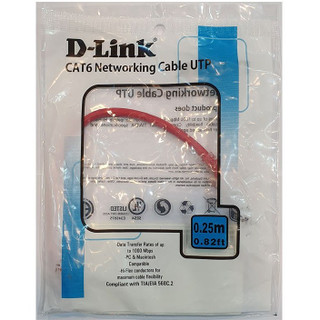 پچ کورد 25 سانت D-LINK دی لینک NCB-C6UREDR1-025